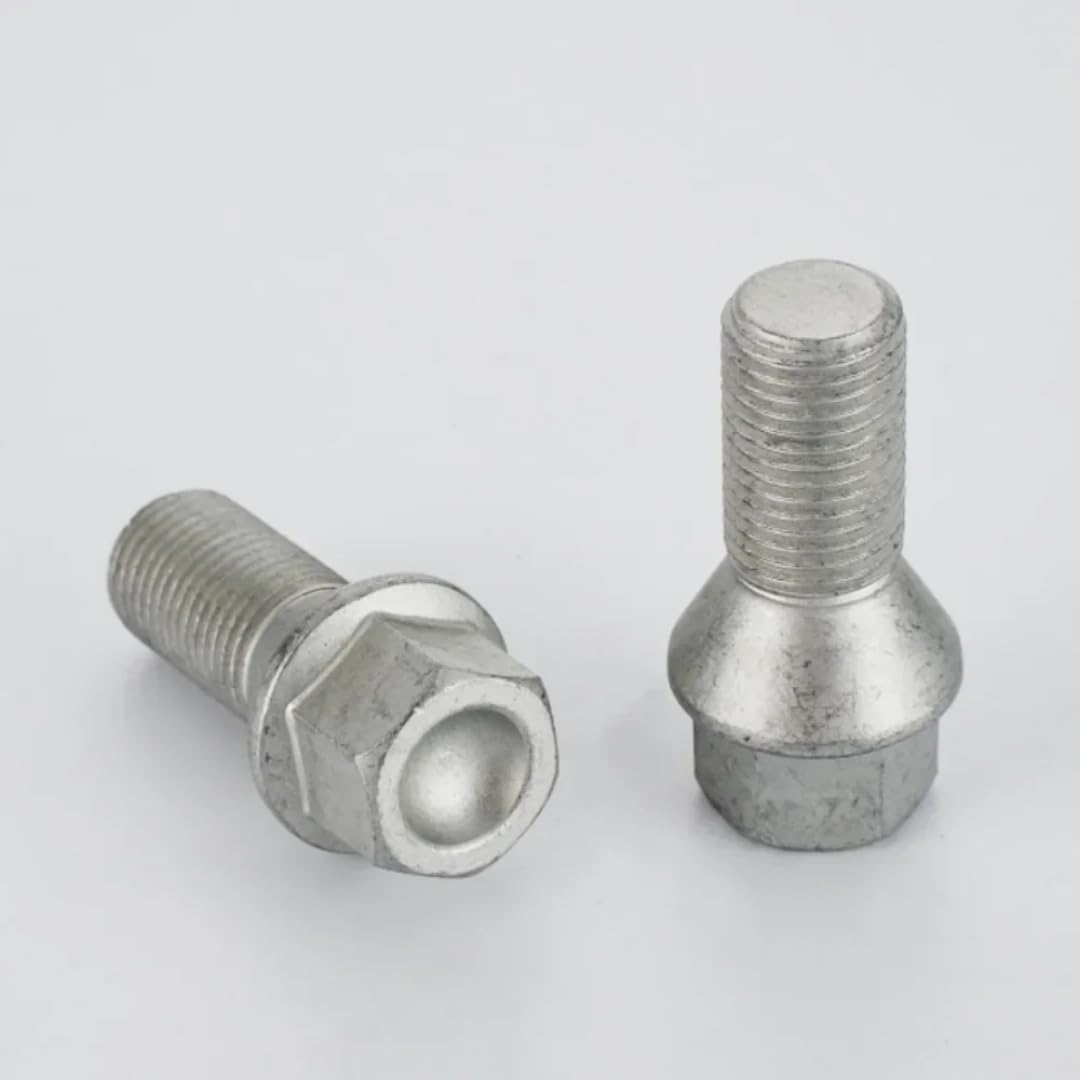 Bulloni delle Ruote per MG 5ZS Pilot 6HS Sharp, bulloni Ruota M14x1,5 esagonali da 17 mm, Lunghezza Filettatura 46 mm, Lunghezza Filettatura 24 mm