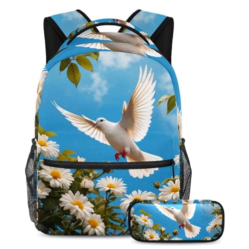 Sac à dos et trousse de crayons pour ranger les fournitures scolaires des adolescents