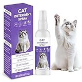 QHZ Bitter Apple Spray for Cats, Natural Bitter No Chew Training Spray for Cats & Dogs, Indoor & Outdoor Pet Deterrent to Stop Scratching, Chewing & Biting on Couch, Curtains, Plants, 150ml