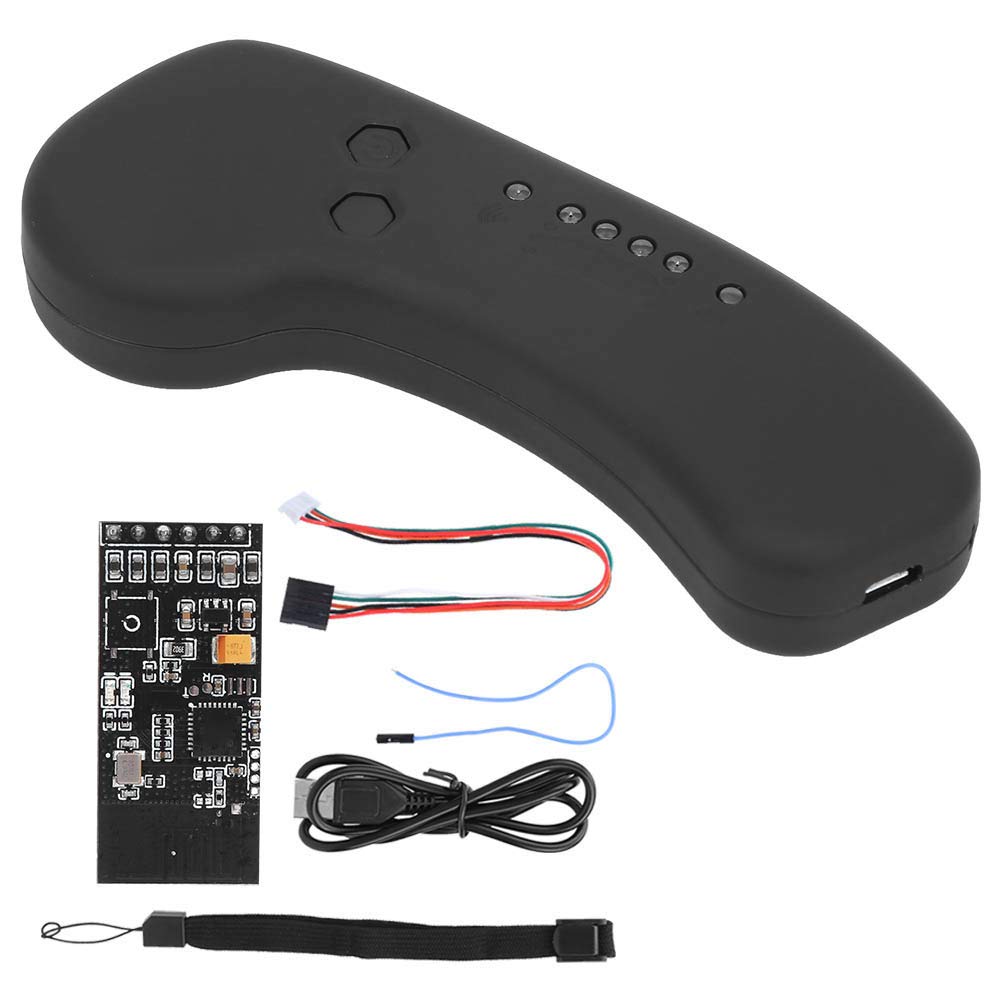 Jeffergarden Télécommande de Planche à roulettes électrique 2.4Ghz VX1 avec 3 Modes de Taux Mode de Taux Constant pour Kit ESC de Planche à roulettes électrique Bricolage