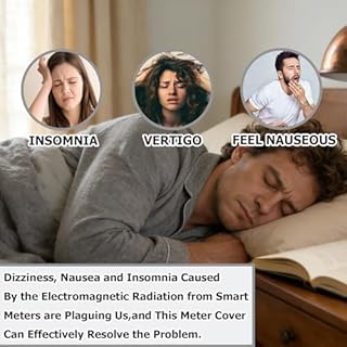 Smart Meter Cover E mf Blocker for Home WiFi Blocker Faraday Cage E mf Blockers for Home EMP Protection R F-R adiation S hield Guard Stainless Steel 304 Faraday Box Large E M F Protection