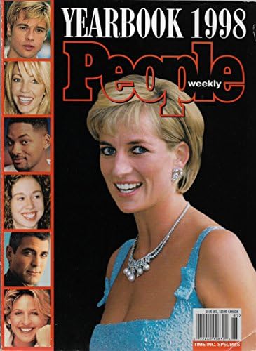 Princess Diana l Ellen DeGeneres l George Clooney l Chelsea Clinton l Will Smith l Heather Locklear l Brad Pitt - People Yearbook 1998 [1997 Year in Review]