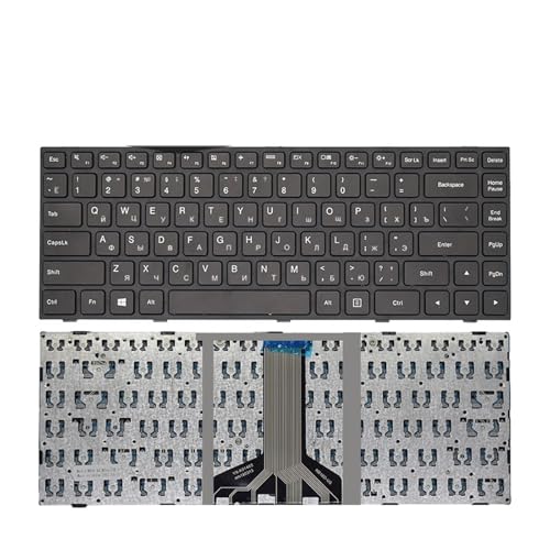 Clavier russe pour Ideapad 100-14, idéal pour étudier et rédiger en cyrillique TIANYI RU