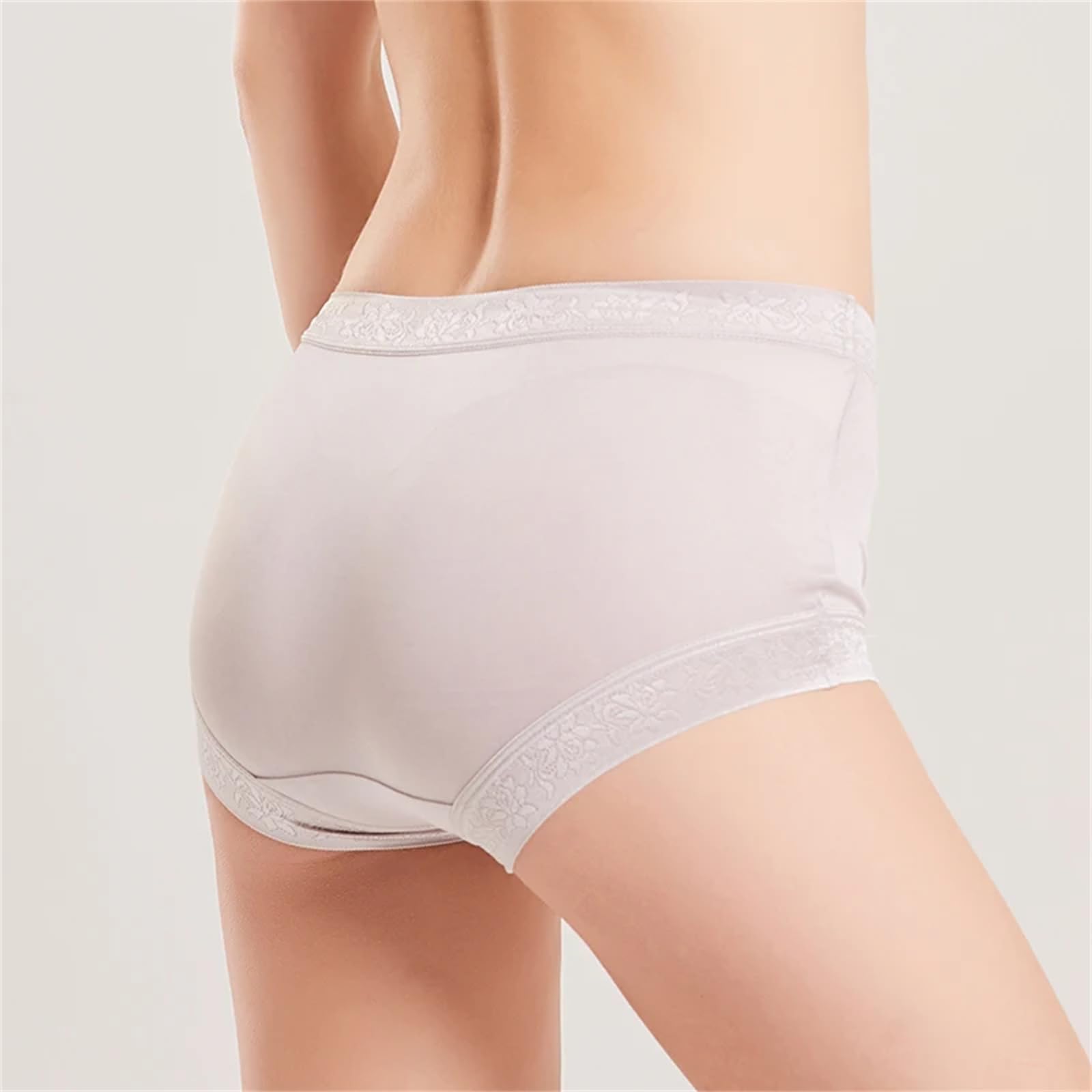 Silk Damen-Unterwäsche, Boxershorts, Übergröße, nahtlos, 3er-Pack