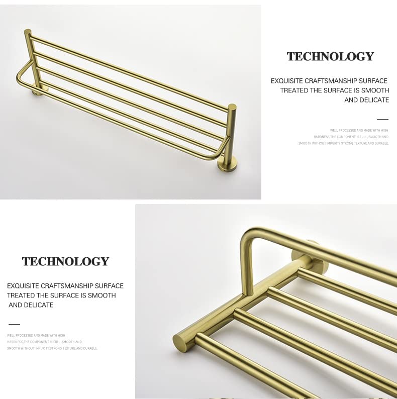 Porte-serviettes brossé de qualité supérieure pour intérieur moderne - 6
