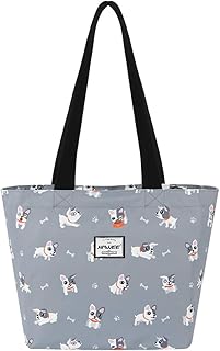 HAWEE Donna Borsa Tote con Zip Grande Borsa a Tracolla Casual Borsa a Mano Moda Borsa a Spalla Impermeabile Borsa della Spesa Leggera Borsetta per Quotidiano Vita Scuola Lavoro Spiaggia