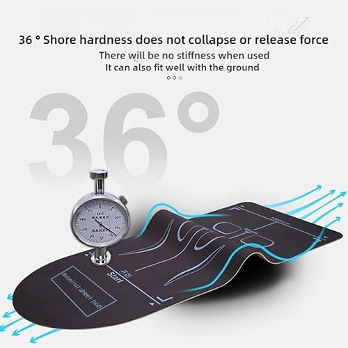 Miniatura 4 de Alfombrilla de ejercicio para rueda de rodillo abdominal, alfombrilla de rodilla abdominal antideslizante, aislamiento acústico para rodilla,