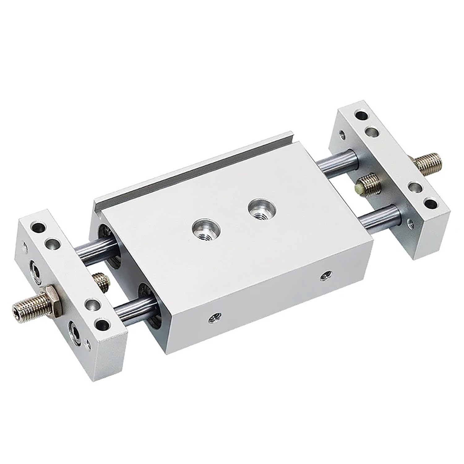 Vérin pneumatique STMB20 double arbre assurant une stabilité maximale industrielle