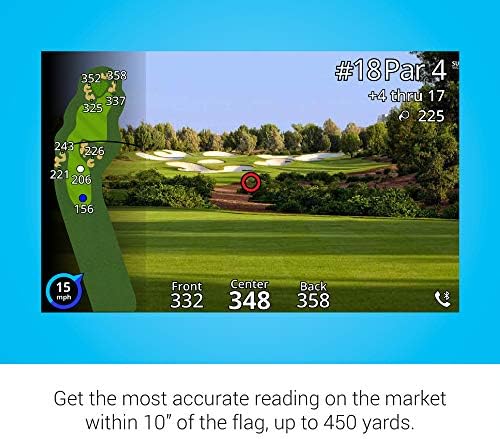 Garmin Approach Z82, Golf GPS Laser Range Finder, Accuracy Within 10 of The Flag, 2-D Course Overlays
