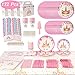202 Pack Unicorn Party Supplies Set , Unicorn Birthday Packs Includs Flatware ,Spoons ,Plates ,Tablecloth ,Cups ,Straws ,Napkins ,Invitation cards , Balloon, Banner ,Cake Topper