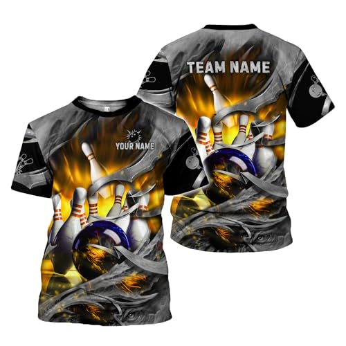 Rivelus Custom 3D Bowling Shirts Personalized for Men and Women - Unique Team Shirt & Gifts for Bowling Lovers3