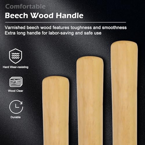 Dusuyo Wood Turning Tool Professional Lathe Chisel Set Duduyo 8Pcs Included 2 Skew 1 Spear Point 1 Parting 1 Round Nose & 3 Gouge Tools thumb #4