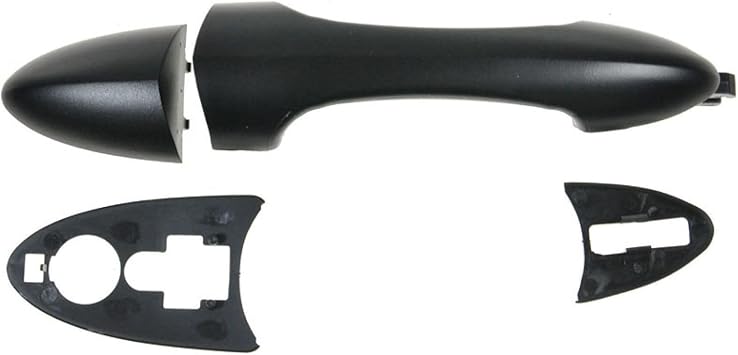 Exterior Door Handle Black Paint to Match DHA48648 80257 2T2Z78218B08 EC0258413HAA