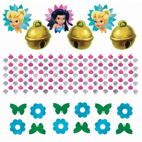 Disney Tinkerbell Birthday Party Confetti Value Pack Decoration 1 Piece Multi Color 12 oz