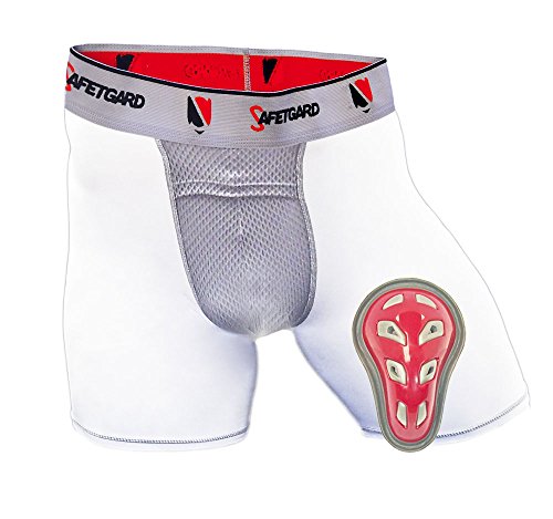 SafeTGard Youth Compression Short with Youth Cage Cup (Youth Regular)