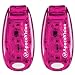 EverLightFX USB Rechargeable LED Safety Light (2 Pack) By Apace - Super Bright Bike Tail Light Works Brilliantly as Running Light for Joggers, Pets, Bicycle Strobe or Rear Clip On Lights