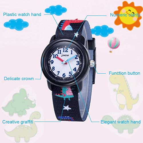 Kavie Kids Watches for Girls Boys, 3D Cute Cartoon Waterproof Analog Toddler Watch for Age 3-10 Year Boys Girls Little Child2