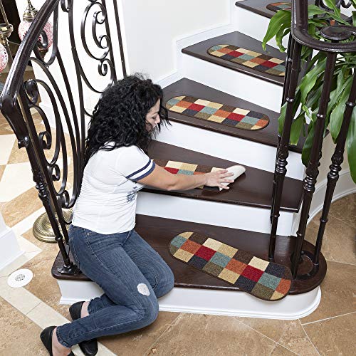 Ottomanson Checkered Non-Slip Rubberback 8.5