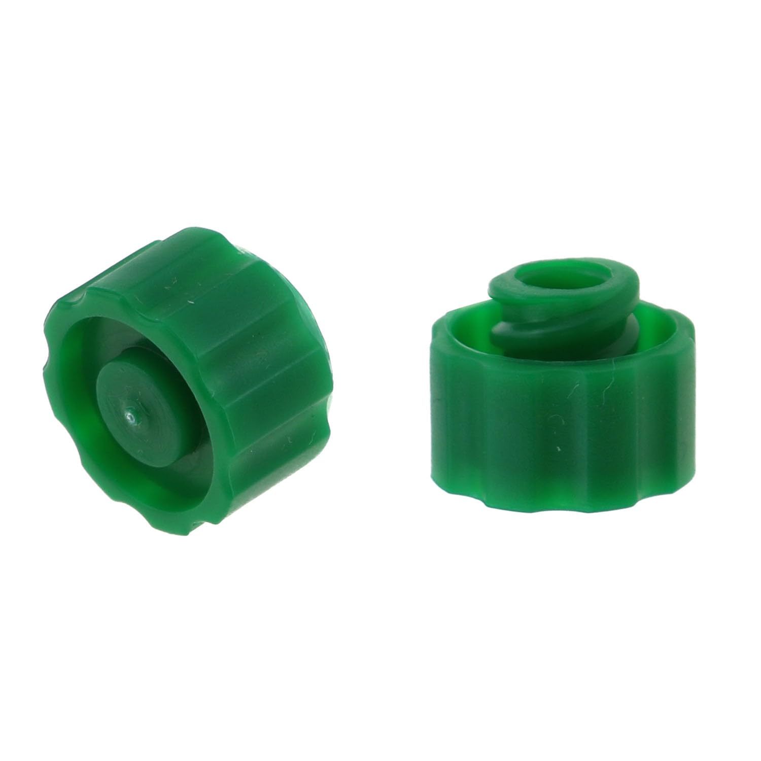 MEETOOT 100PCS/PACK 4mm Hole Diameter Syringe Tip Cap Green PP Plastic No Needle Luer Lock Cap Syringe Needle Suitable for Paint and Adhesive — Amazon image 4