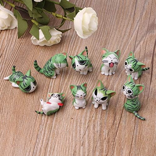 Miniature Cats Garden Ornament Figurine Fairy Landscape