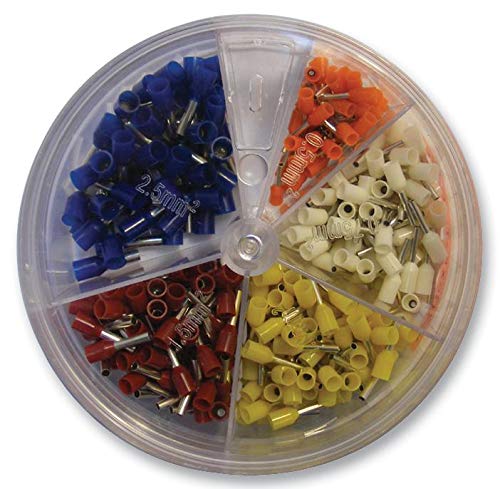 Kit puntali, 5 tipi, da 0,5 mm a 2,5 mm, kit connettori, Qtà.1 | XRBOX5-E-EA481