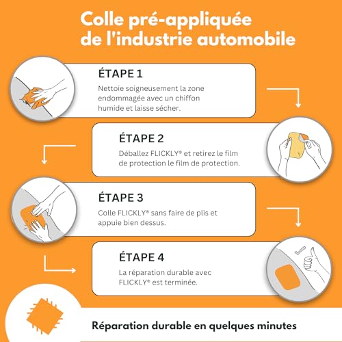 Patch de réparation autocollant bâche remorque et tente de camping RAL 5002