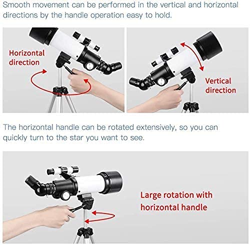 Telescopio Astronómico Refractor 70mm con Trípode y Mochila miniatura 5