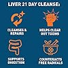 Dr. Tobias Liver 21 Day Cleanse, Herbal Liver Detox Cleanse with Solarplast, Artichoke Extract, Milk Thistle & Dandelion Extract, for Liver Cleanse & Detox, 63 Vegetable Capsules (3 Daily) (63 Count)