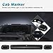 Partsam 3X Smoke/White 12LED Cab Marker Roof Running Top Lights Assembly + Wire Harness Compatible with Silverado/Sierra 1500 2500 2500HD 3500 3500HD 2014 2500HD 3500HD 2007-2013