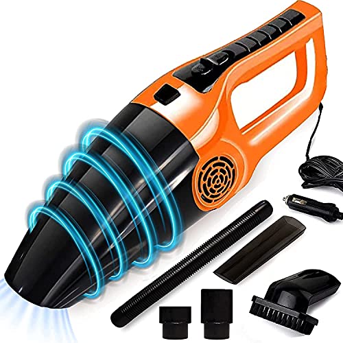 Image of Aetrius Powerful Portable & High Power 4500PA 120W 12V Vacuum Cleaner for car use with 5m Lengh Cord Handheld Vacuum Cleaner