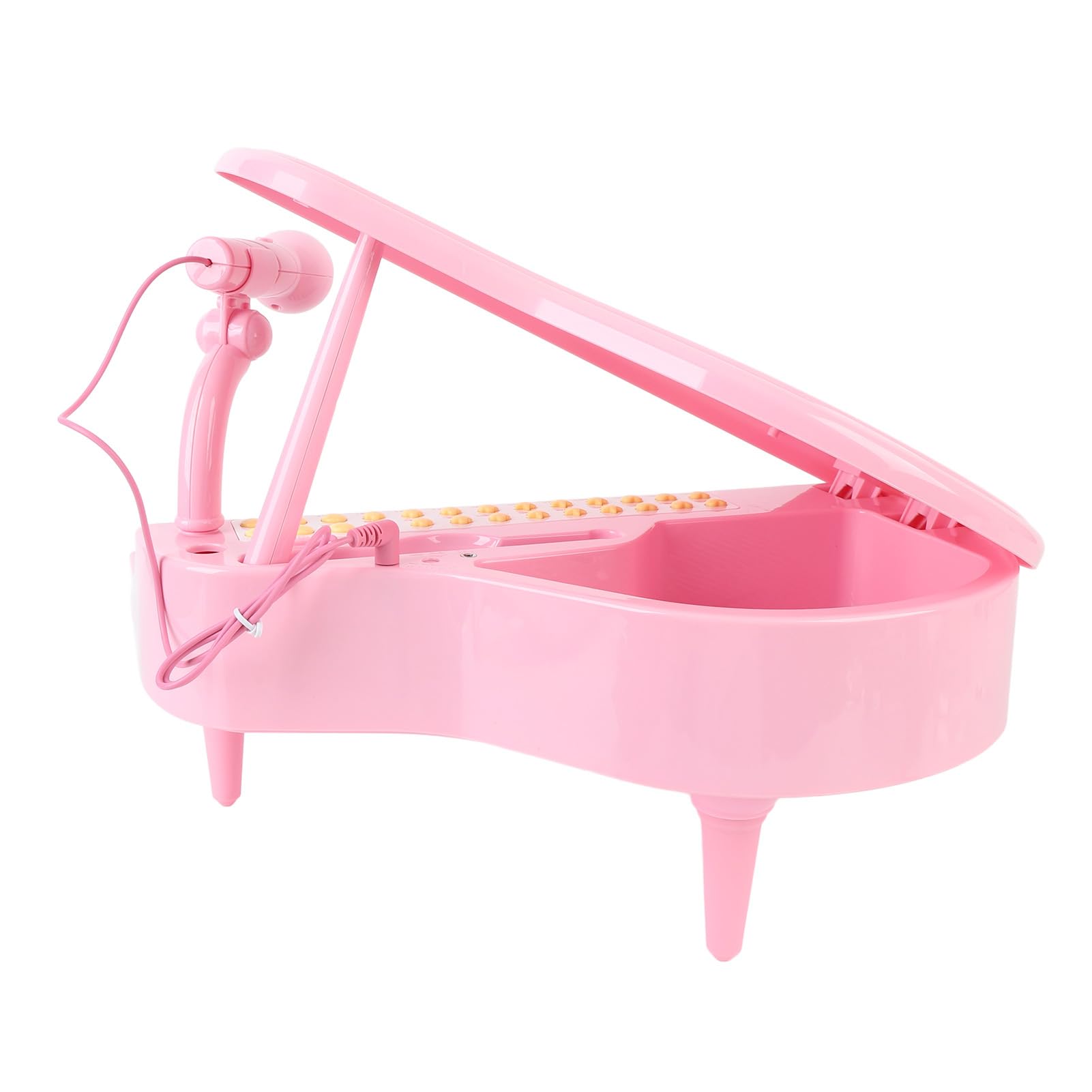 per Bambini, Giocattolo Musicale con Tastiera Elettronica a 31 Tasti con Coperchio Regolabile per Controllo del Volume, per Bambini, Giocattolo con Microfono per Principianti Dai 2 Ai 4 Anni