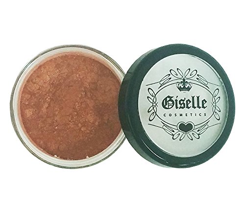 Giselle Cosmetics Gold Digger Loose Mineral Bronzer - Natural Face Bronzer Powder, Highlighter Makeup, Contour Powder, Bronzer Blush Palette, Matte Bronzer, Baked Bronzer, Eyeshadow Palette