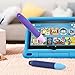 Kid-Friendly Pens for Touch Screens - 2 Pack of Purple and Blue Stylus Pens Compatible with Kindle, iPad, iPhone