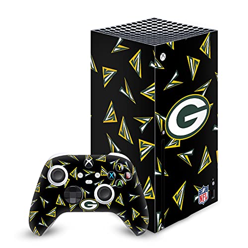 Xbox Series X skin Green Bay Packers autocollant vinyle NFL pour console et manette