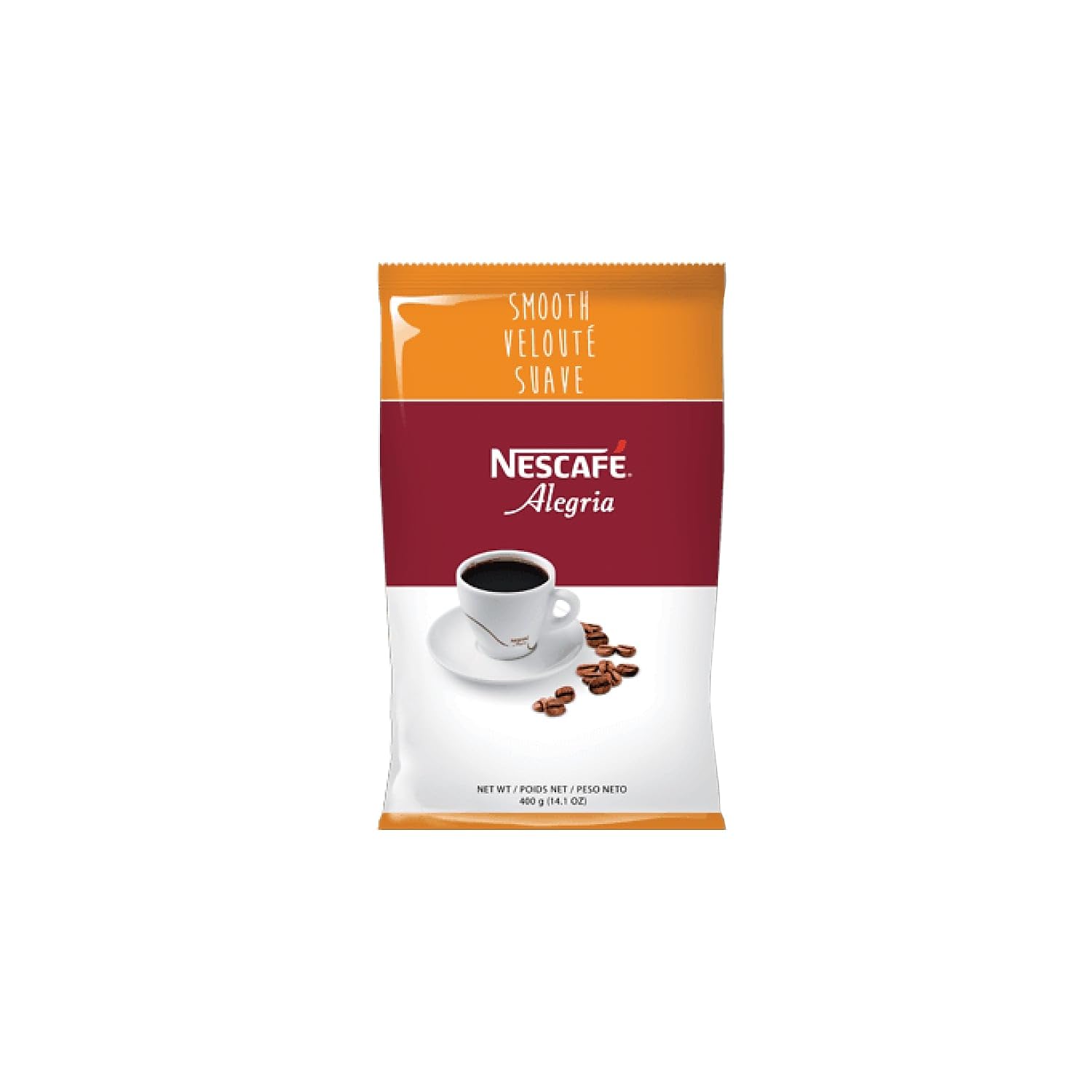 Nescafe Alegria Smooth Coffee, 14.1 Ounce -- 3 per case.