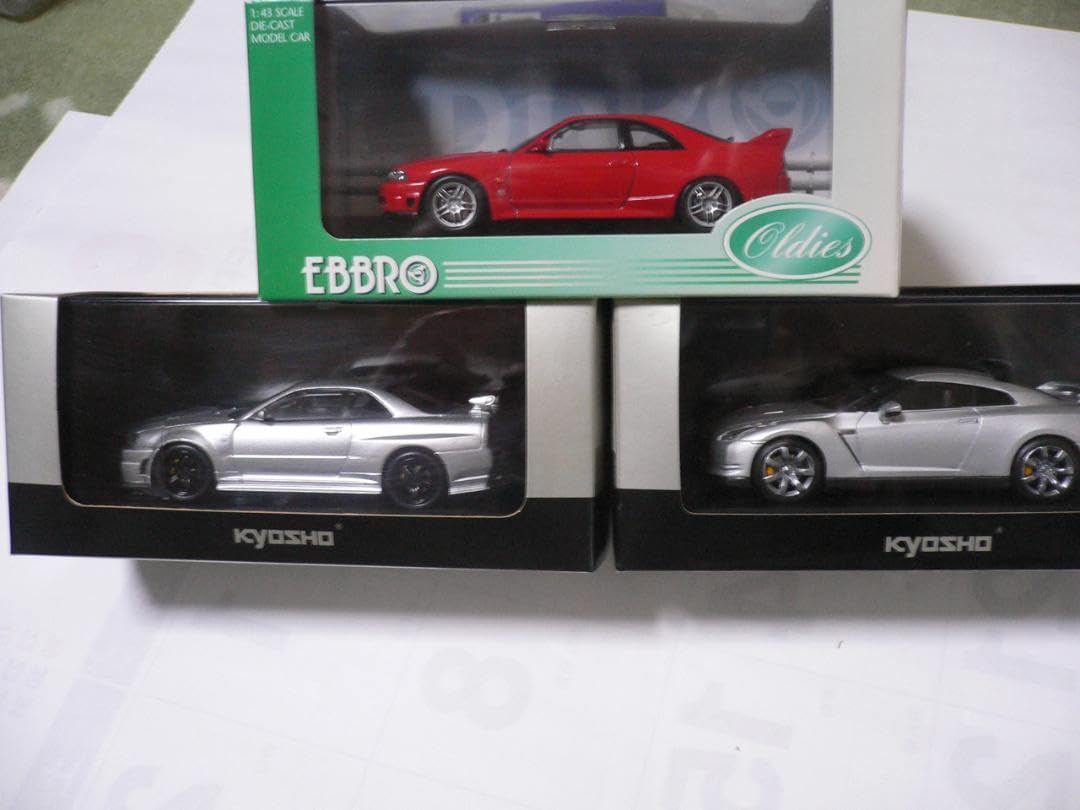 日産　スカイライン GT-R （ R32 R33 R34）1/64 3台セット 楽天市場】日産コレクションSKYLINE GT-R 3台セット1/64