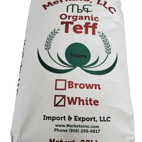 Ethiopian Authentic Teff – 25 lb