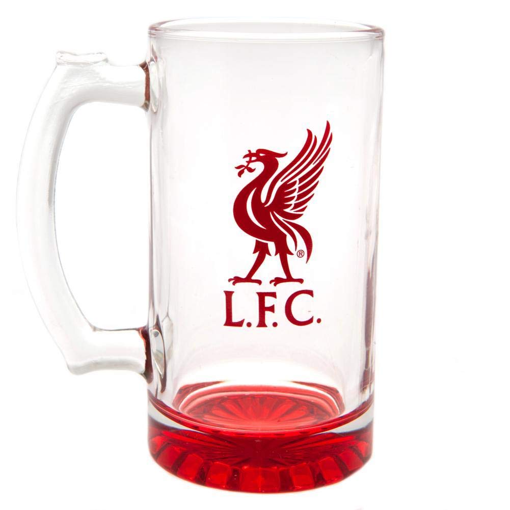 Liverpool FC - Jarra de cerveza con logotipo (Tamaño Único) (Rojo)