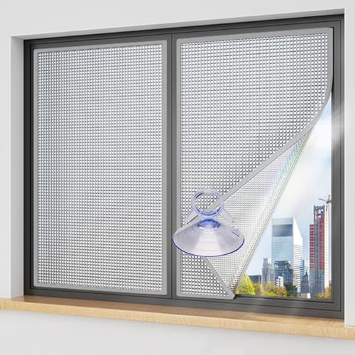 Protection solaire avec ventouses premium pour isolation de fenêtre
