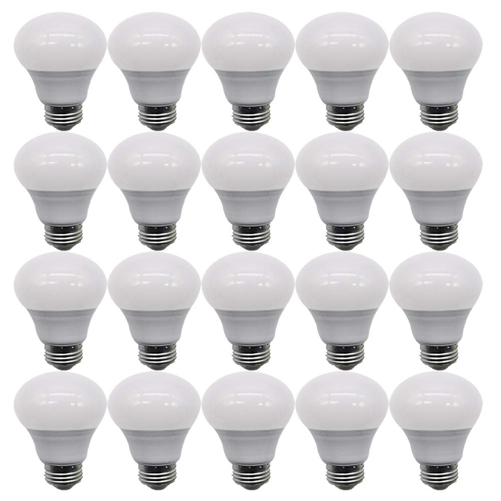 Mengjay 20 Stück E27 LED Lampe, 5W 300-500 Lumen superhell LED Birne, ersetzt 50W Glühbirne, 3000K Warmweiß AC 220V