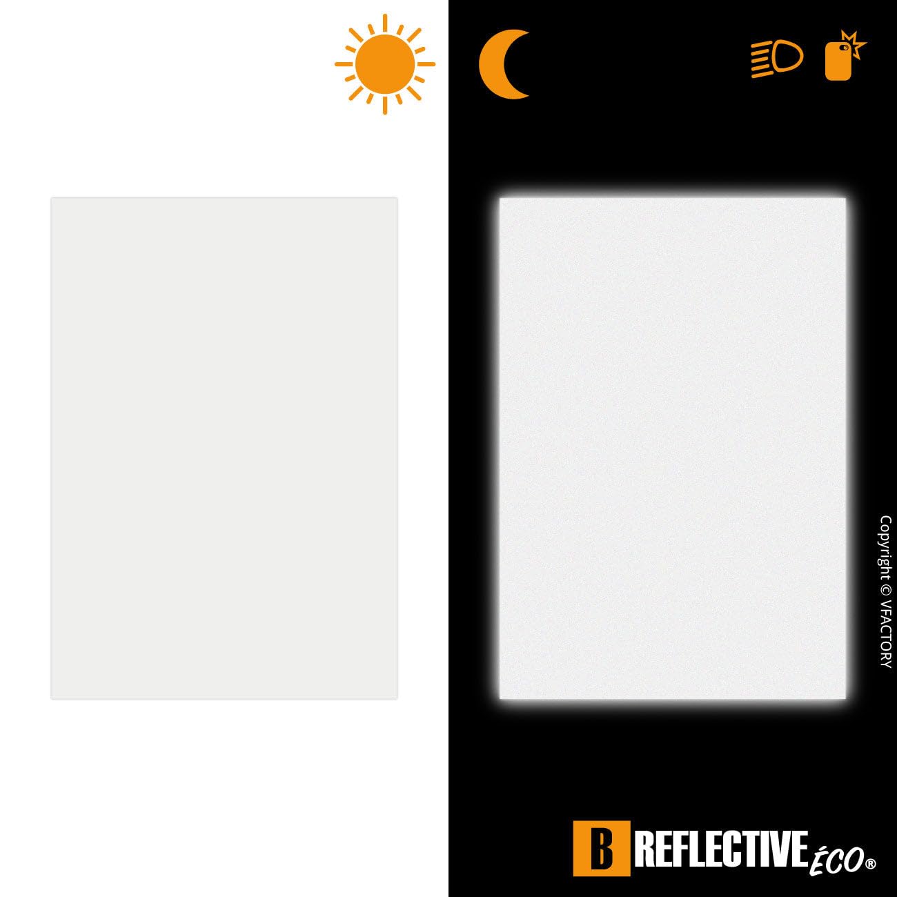 4 x Blatt Selbstklebende reflektierende Aufkleber zum Ausschneiden für Fahrrad, Roller, Helm, … - Aufklebertafel 20 × 30 cm - Hohe Sichtbarkeit – Diskret - Maximaler Halt