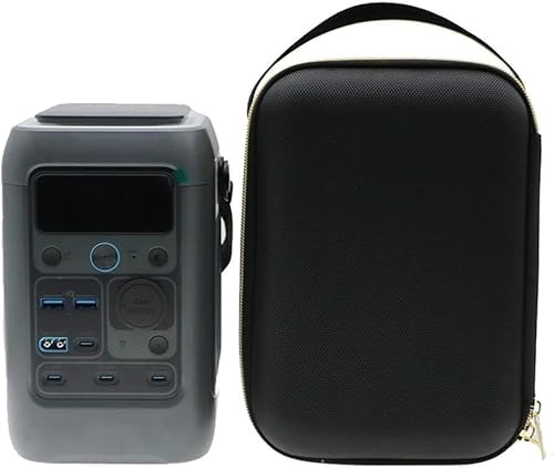 AONKE Hart Reise Schutz Hülle Etui Tasche für Anker SOLIX C300 DC Powerbank Powerstation 288Wh (90000mAh) Akku für mehrere Geräte (Nur Tragetasche)