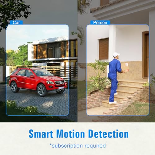 Outdoor Security Camera System Wireless 4-Pack