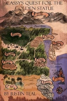 Paperback Cassy's Quest for the Golden Statue Book