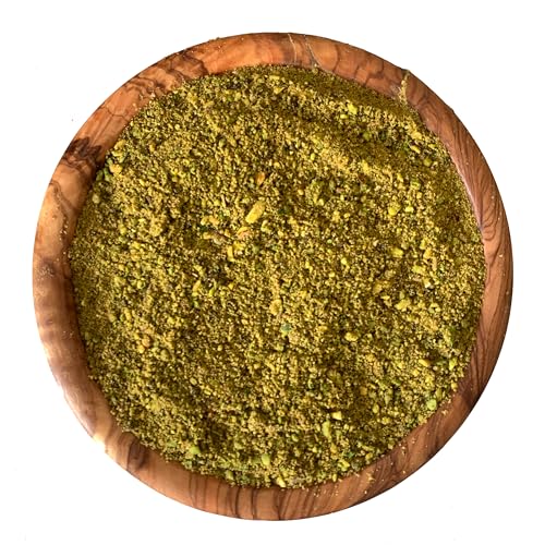 SIVIFOOD gemahlene Pistazien 100g - Pistazienkerne gemahlen naturbelassen vegan in Premium Qualität Pistazienmehl zum Backen Pistazienpulver ungeröstet ungesalzen natur gemahlen