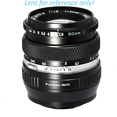 Adaptador Fotasy OM a Fujifilm X, para cámaras mirrorless X-Pro2, X-E2, X-E3, X-A5, X-M1, X-T1, X-T2, X-T3, X-T10, X-T20, X-T30, X-H1 miniatura 2