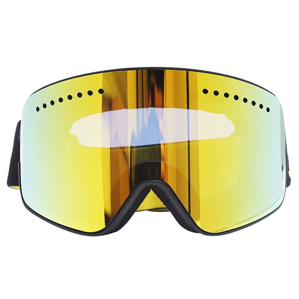 Occhiali da sci Occhiali da sci Invernali Sport sulla neve Occhiali da snowboard Protezione anti-appannamento Motoslitta Equitazione sferica Occhiali da sci Maschera occhiali da neve (Color : B, Siz