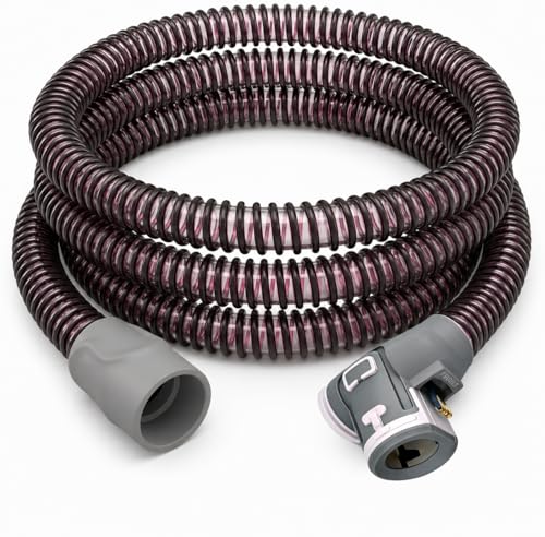 Airsense 10 Climate line Tube for Airsense 10 and Aircurve 10 - Premium Upgraded Version with L Shape Connector - ELIMINATES RAINOUT and CONDESATION