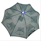 Fishcm 8 Side 8 Holes 93 93cm Large Foldable Fishing Net Trap Shrimp Cage