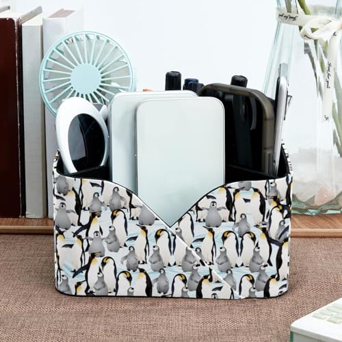 Organiseur de bureau Penguin Empire à 4 compartiments pour stylos - 7